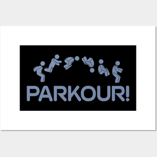 Parkour! Posters and Art